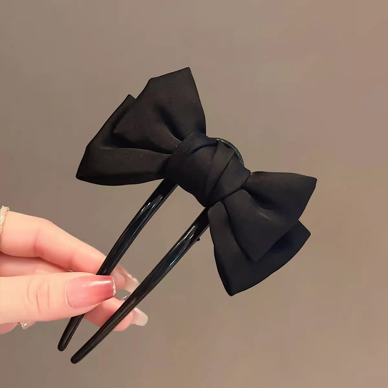 Chic Korean-Style Bow U-Shaped - огляд і ціна Women Fashion Hair Style