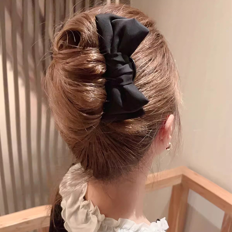 Chic Korean-Style Bow U-Shaped - огляд і ціна Women Fashion Hair Style