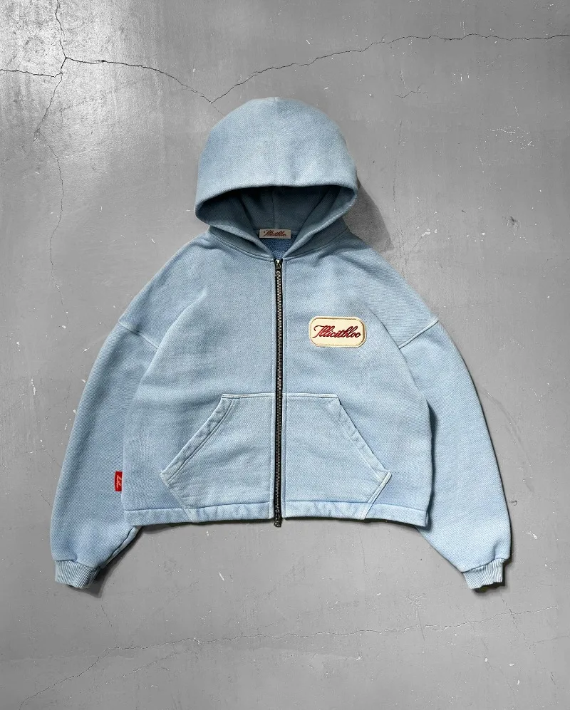 Y2K Fashion New Letter Embroid - огляд і ціна Women'S Fashion Zip Up Hoodies