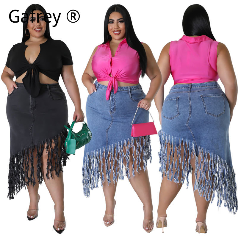 Women Plus Size 1XL 2XL 3XL Sp - огляд і ціна Women Fashion Jeans