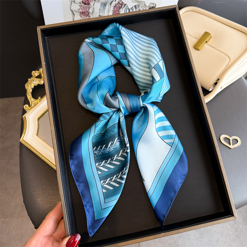 2026 New Geometry Print Silk S - огляд і ціна Women Fashion Necktie