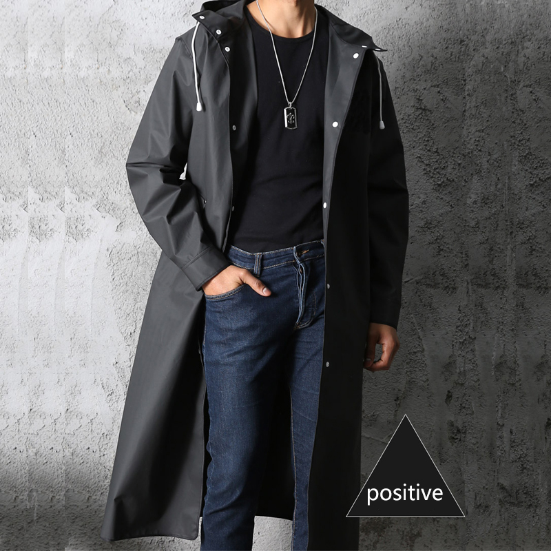 Black Fashion Adult Waterproof - огляд і ціна Women'S Fashion Raincoat