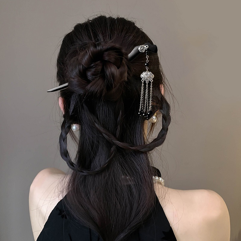 1pc Chinese Ancient Style Ink  - огляд і ціна Women Fashion Hair Style