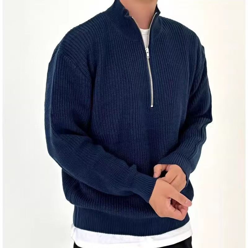 Autumn & Winter Men's Knitting - огляд і ціна Ribbed Knit Sweater