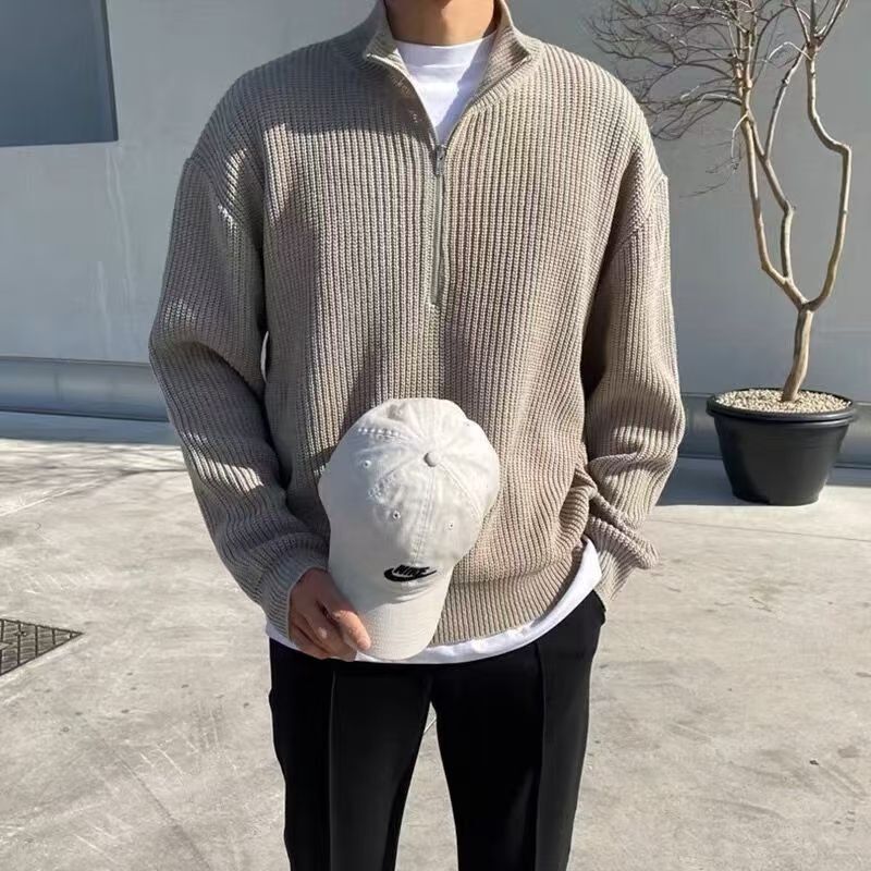 Autumn & Winter Men's Knitting - огляд і ціна Ribbed Knit Sweater