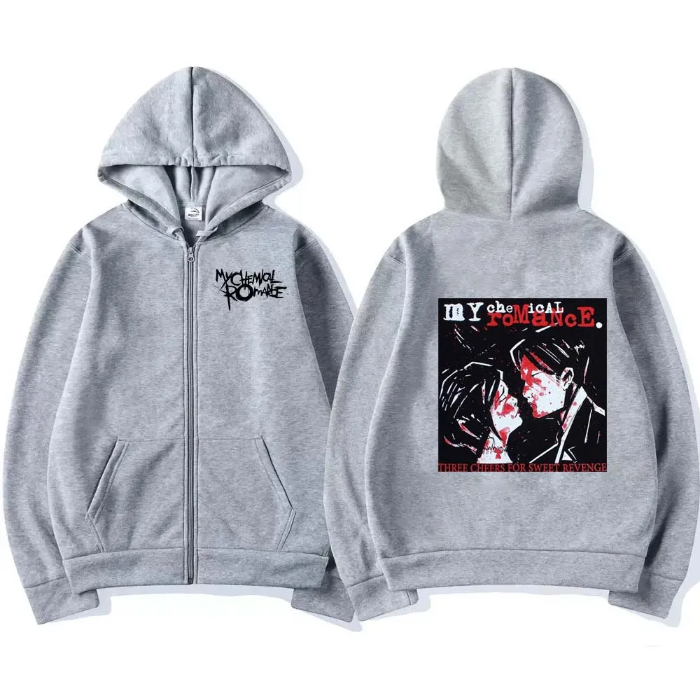 Rock Band My Chemical Romance  - огляд і ціна Women'S Fashion Zip Up Hoodies