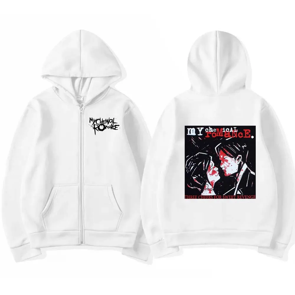 Rock Band My Chemical Romance  - огляд і ціна Women'S Fashion Zip Up Hoodies