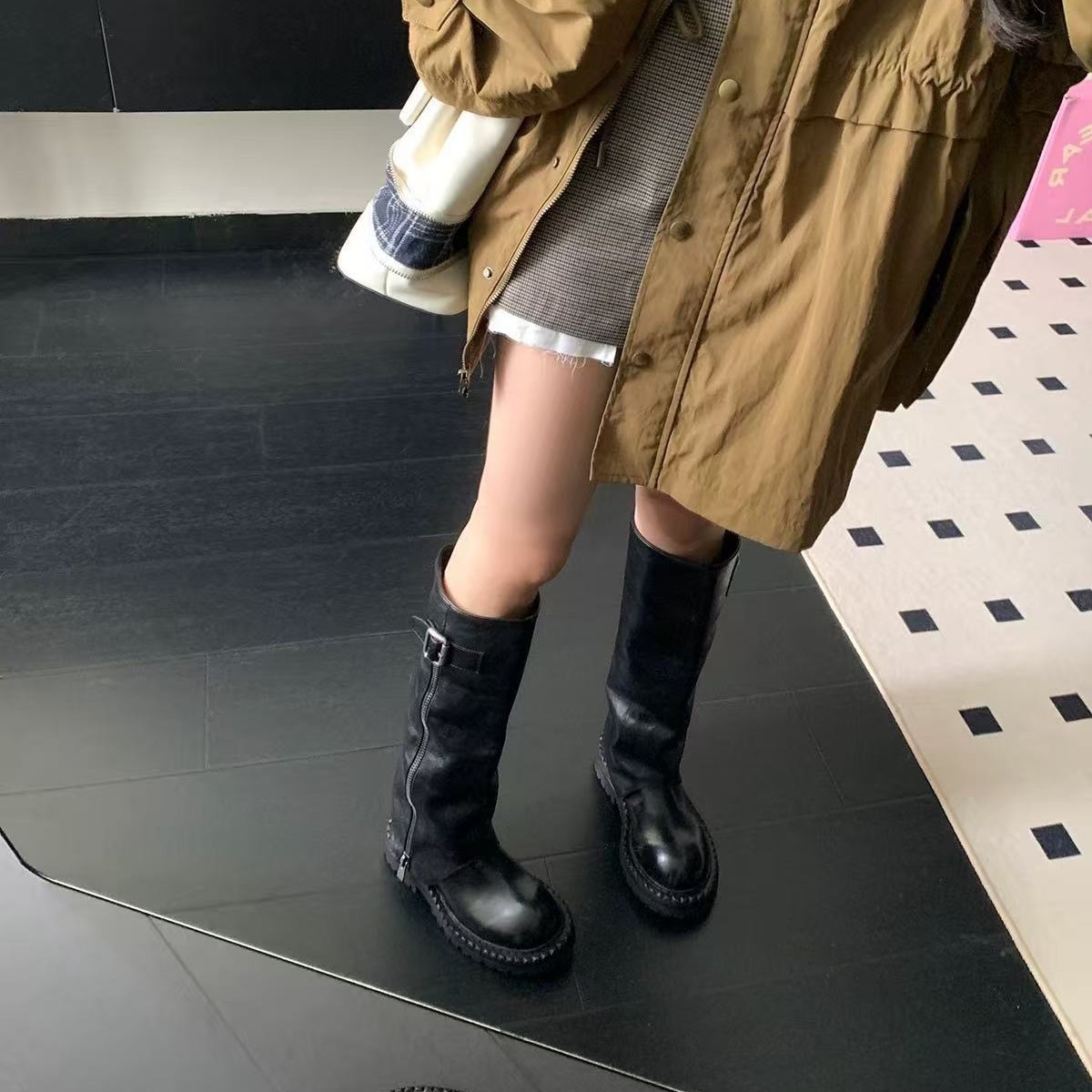 Women Boots Thick Sole Height  - огляд і ціна Women Fashion Youtube
