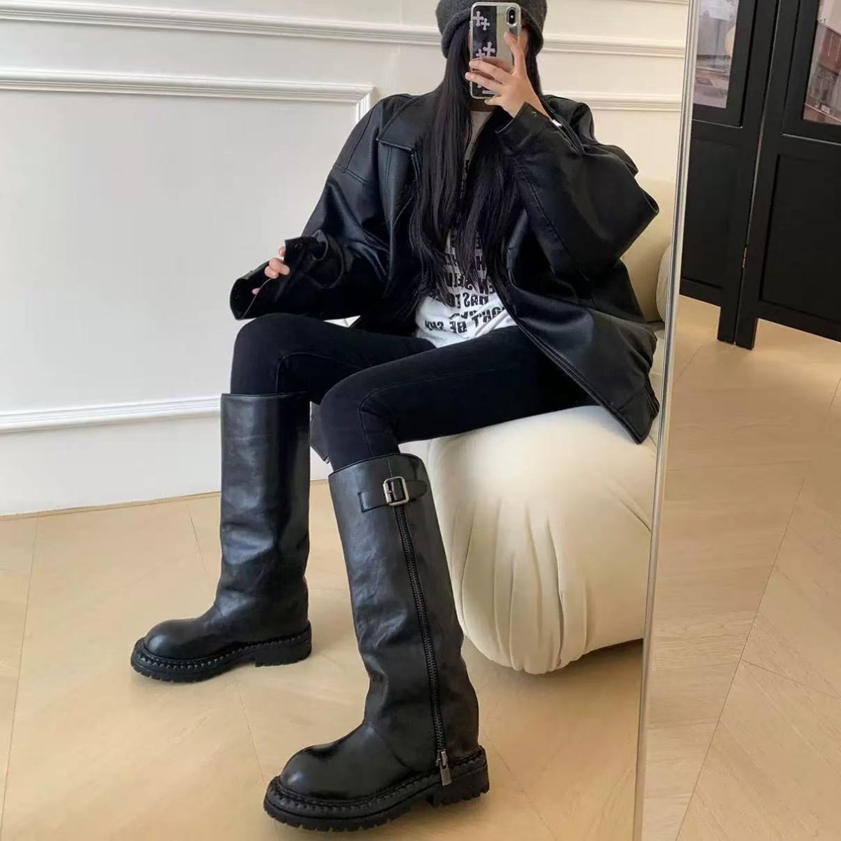 Women Boots Thick Sole Height  - огляд і ціна Women Fashion Youtube