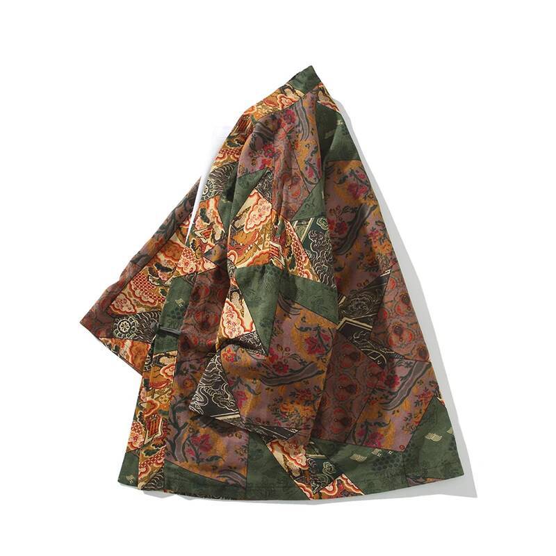 Ethnic Style Print Yukata Men  - огляд і ціна Women'S Fashion Knitwear