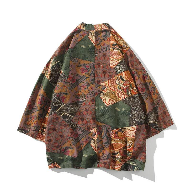 Ethnic Style Print Yukata Men  - огляд і ціна Women'S Fashion Knitwear