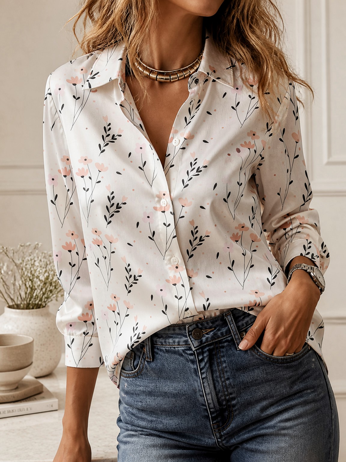 2026Minimalist Button Down Lon - огляд і ціна Women Fashion Styles